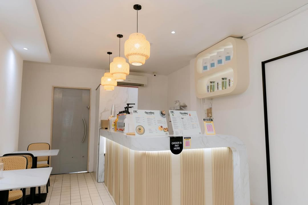 Cafe drinks corner